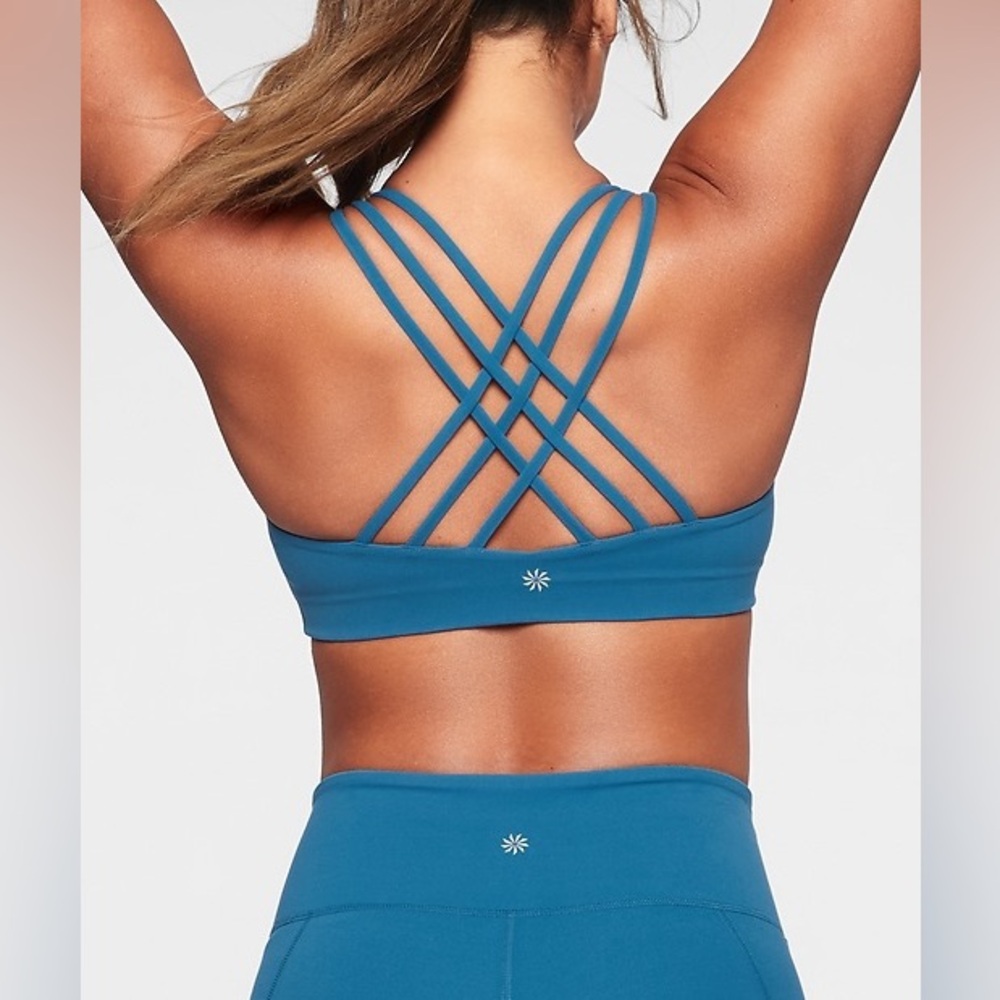 Teal Strappy Women's Bralette